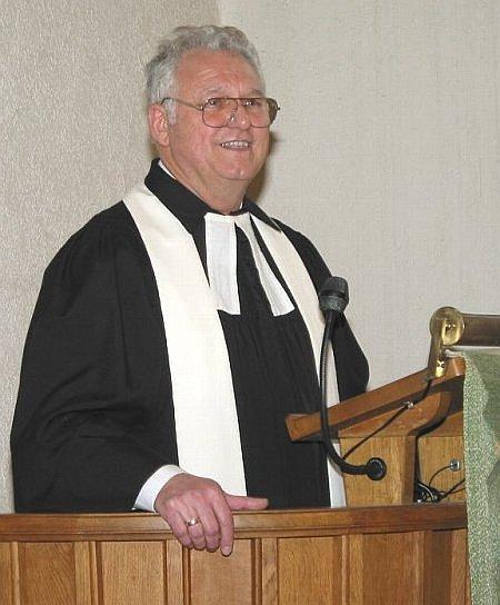 Pfarrer Stehle - Aufnahme vom Februar 2004